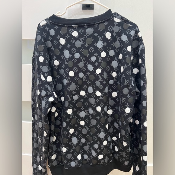Louis Vuitton x Yayoi Kusama Infinity Dots Printed Crewneck Black